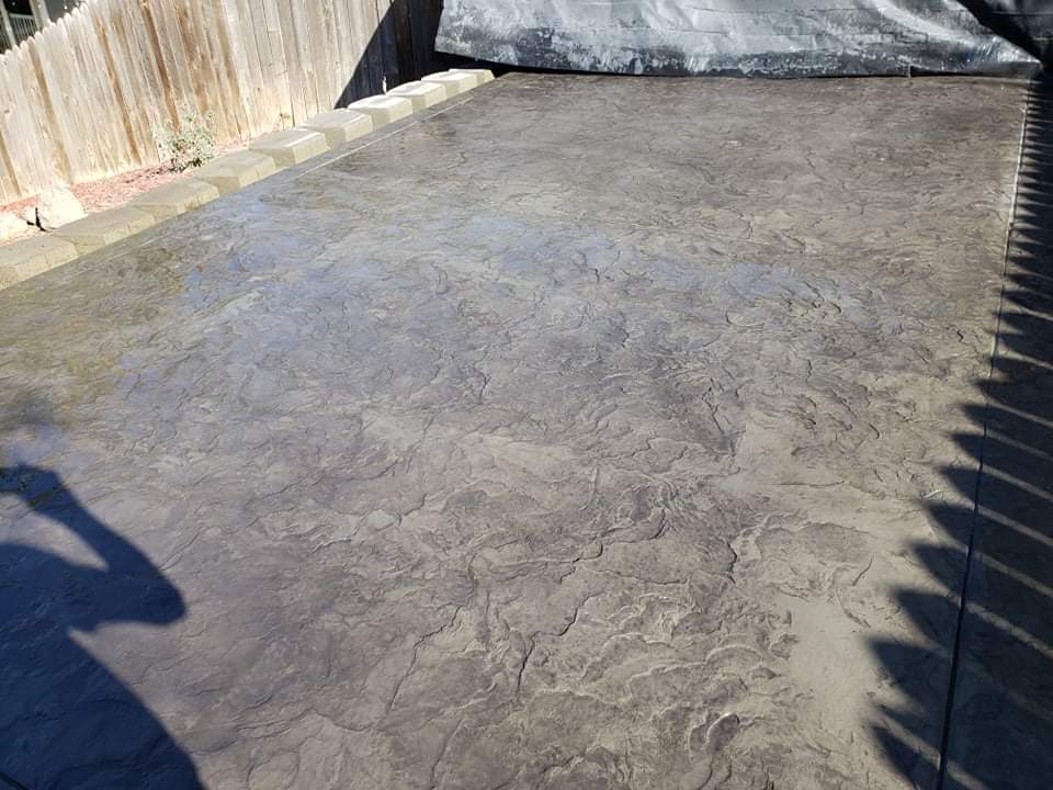 stamped stained concrete affordable concrete solutions lewiston clarkston moscow pullman