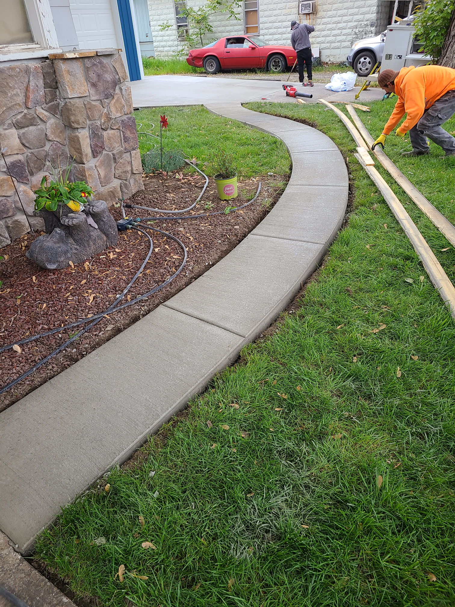 walkway concrete affordable concrete solutions lewiston clarkston moscow pullman